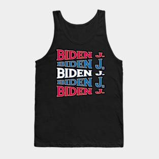 TEXT ART USA PRESIDENT BIDEN Tank Top